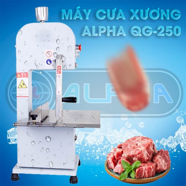 Máy Cưa Xương Ống Bò - Heo - Cắt Thịt Cá Đông Lạnh QG-250