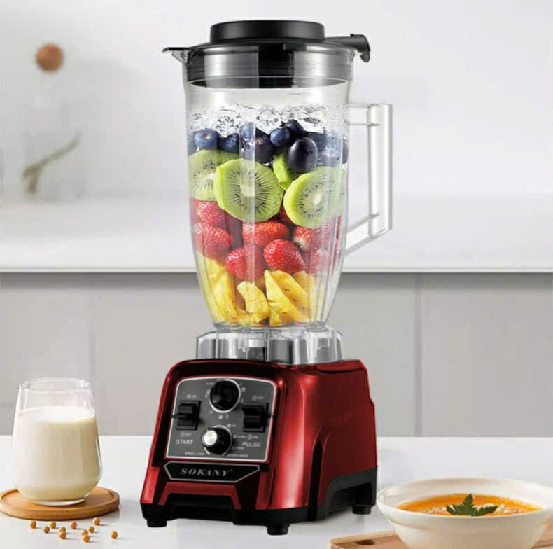 MÁY XAY SINH TỐ XAY SỮA HẠT SOKANY 6L 8000W