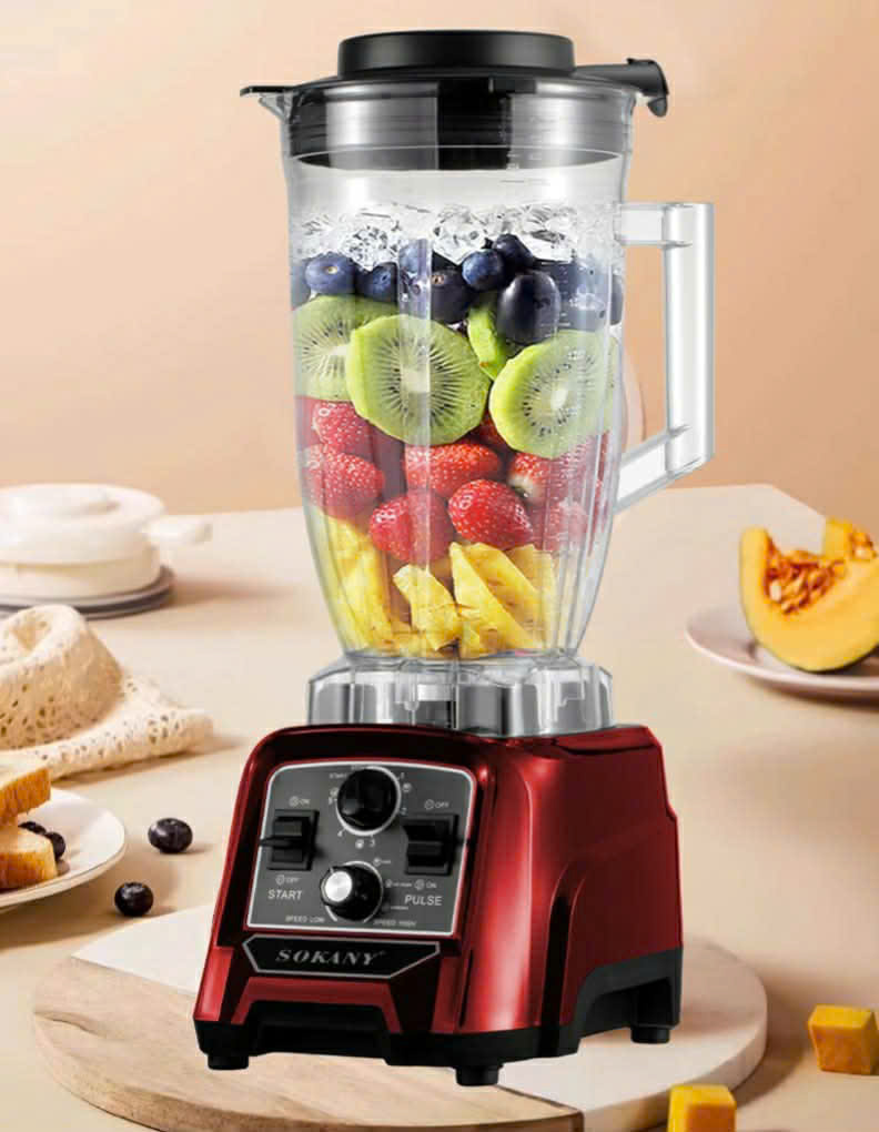 MÁY XAY SINH TỐ XAY SỮA HẠT SOKANY 6L 8000W
