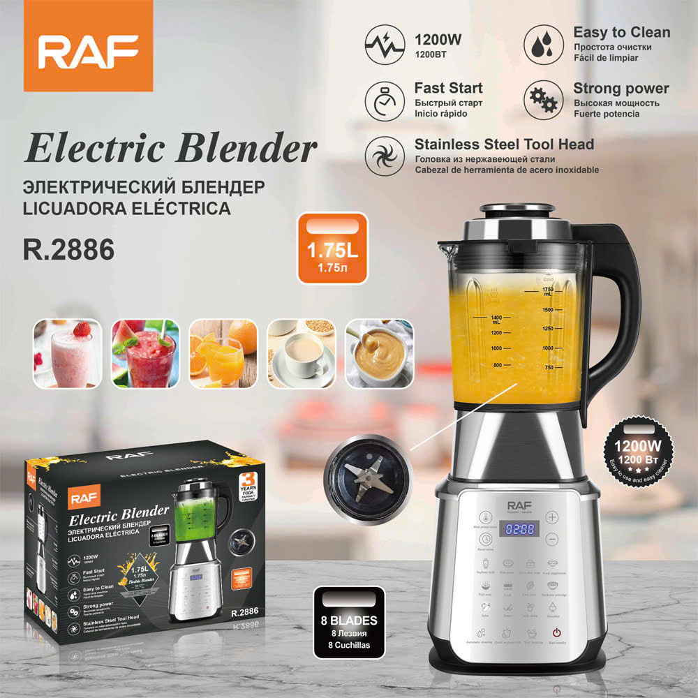 MÁY XAY NẤU SỮA HẠT GIA ĐÌNH RAF R2886